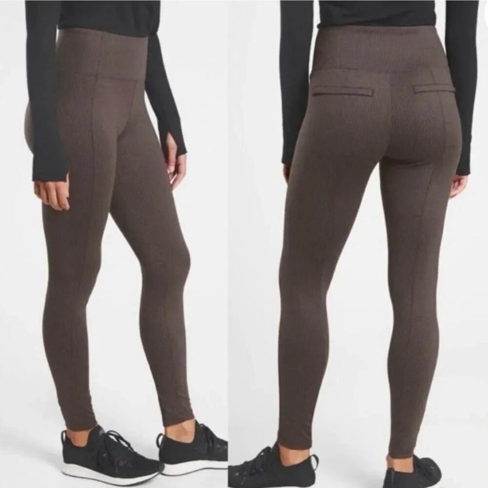 Athleta Delancey Houndstooth Tight NEW  Size Small *EUC